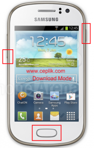 galaxy fame s6810 download mode