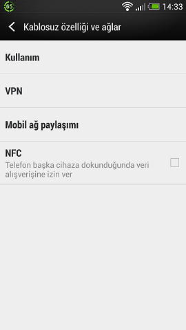 htc one modem olarak kullanma