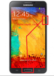 samsung n9005 galaxy note 3 ekran görüntüsü alma